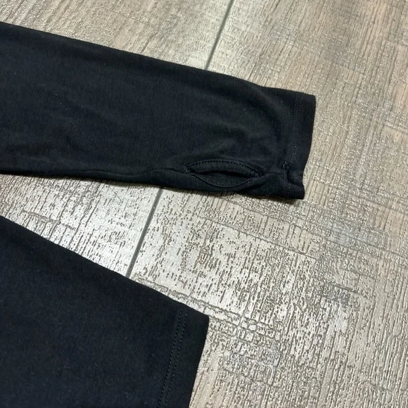 Enza Costa silk jersey slouchy top in black - Picture 4 of 5